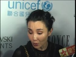 Maggie Cheung attends UNICEF fundraiser for China''s poor News Clip