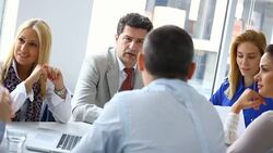 Business meeting. Stock Footage