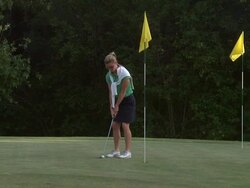 Golf Success Stock Footage