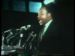 USA: GEORGE W BUSH &amp; AFRICAN-AMERICAN COMMUNITY News Clip