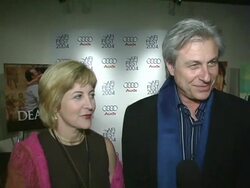 2004 AFI Film Festival 'The Deal' Premiere Arrivals Stock Footage