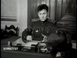 Soviet Red Army crowded street Instructional Video