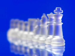 Symbolising A Business Team Stock Footage