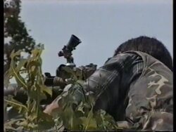 Bosnia - Government Troops Attack Serb Positions News Clip