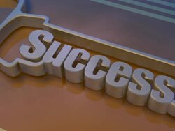 Success Key Stock Footage