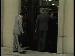 USA: WASHINGTON: MICROSOFT COURTROOM BATTLE News Clip