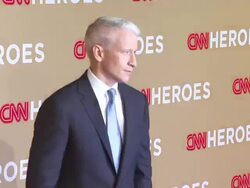 Anderson Cooper at the CNN Heroes: An All-Star Tribute at Los Angeles CA. (Footage by WireImage Video/GettyImages) Stock Footage