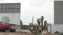 Trump Border Wall Samples Take Shape News Clip