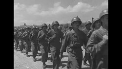 Turkish soldiers in Korea celebrate national holiday during Korean War News Clip