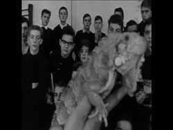CAN015 A ZOO VISITS A LOCAL SCHOOL IN WEST GERMANY Instructional Video