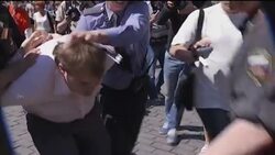 Clashes at gay parade in Moscow News Clip