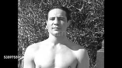 Heavyweight boxing champion Primo Carnera trains for match with Max Baer News Clip