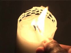 Candle Stock Footage