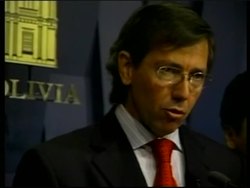 Spanish officials arrive for talks on natural gas sector nationalisation News Clip