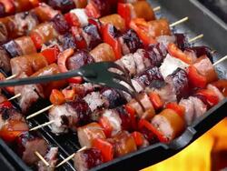 shashlik Stock Footage