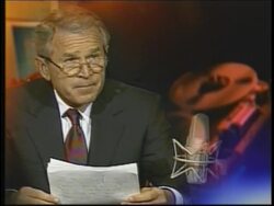 President Bush speaking on Latin American trade in weekly radio address News Clip