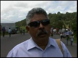 Protest marches as political crisis continues News Clip