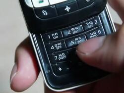 HD : text messaging Stock Footage