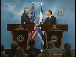 Powell meets Israeli and Palestinian leaders Instructional Video