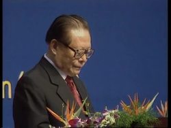 President Jiang Zemin opens inaugural World Rice Congress News Clip