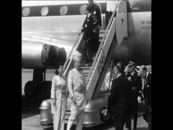 CAN 238 MALAYSIAN KING AND QUEEN ARRIVE IN TOKYO FOR 10 DAY VISIT News Clip