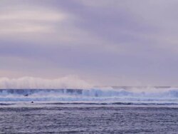 strom bring wave like wall Stock Footage