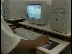 IRAQ: FIRST INTERNET CAFE OPENED News Clip