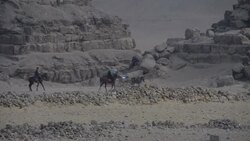 Egypt Stock Shots - Menkaure (Mykerinos) Pyramid News Clip