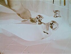 Cleanliness preparation before dinner Stock Footage