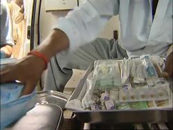 Medicines delivered to communities cut off by floods Instructional Video