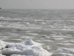 winter sea Stock Footage