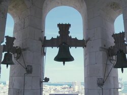 MS Bells of Cathedral / Cadiz, Andalusia, Spain  Stock Footage