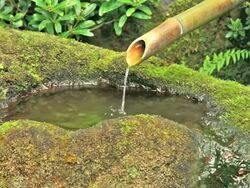 Zen Water Fountain Stock Footage
