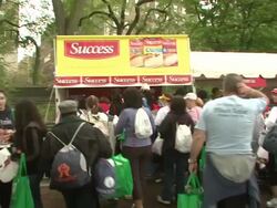 12th Annual EIF Revlon Run/Walk for Women in New York City Stock Footage