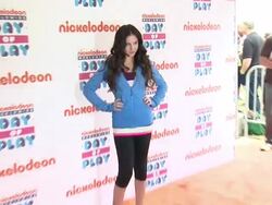 Ryan Newman at Nickelodeon's 10 Annual Worldwide Day of Play Celebration Stock Footage