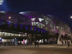 NRL Second Semi Final - Storm v Knights Stock Footage