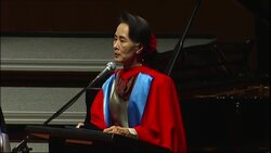 Myanmar opposition leader receives honorary  doctorate; meets Governor General Instructional Video