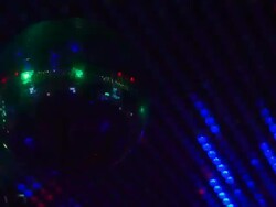 HD Rotating disco ball close-up time lapse Stock Footage