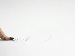 HD Super Slow-Mo: Breaking Pencil Nib Stock Footage