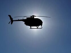 Helicopter Slowmotion HD Stock Footage