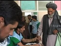 Afghans braved Taliban rockets and polling site bombings Saturday to vote for a new parliament in elections seen as a measure of the government's competence and commitment to democratic rule. News Clip