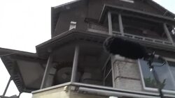 CLEAN : People gather at Macron's house hoping for glimpse of candidate News Clip