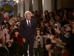 Ralph Lauren at Ralph Lauren FA14 Kids Fashion Show at New York Public Library on May 19, 2014 in New York City Stock Footage