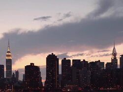 Skyline Timelapse Stock Footage