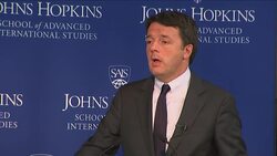 Italy's Renzi Warns about Dangers of Populism News Clip