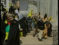 LEBANON: WOMEN &amp; GIRLS DEMONSTRATE AT BORDER POST Instructional Video