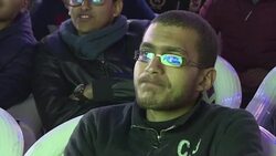 CLEAN : AFCON-2017: Fans celebrate Egypt's entry into Cup final News Clip