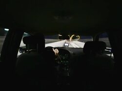 Tunnel Drive Stock Footage