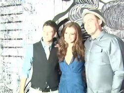 Tristen Eaton, Candace Bailey, Kevin Pereira at the 2011 Maxim Hot 100 Party With New Era, Miller Lite, 2(x)ist And Silver Jeans Co. at Hollywood CA. (Footage by WireImage Video/GettyImages) Stock Footage