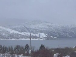 Snowy Scene Stock Footage